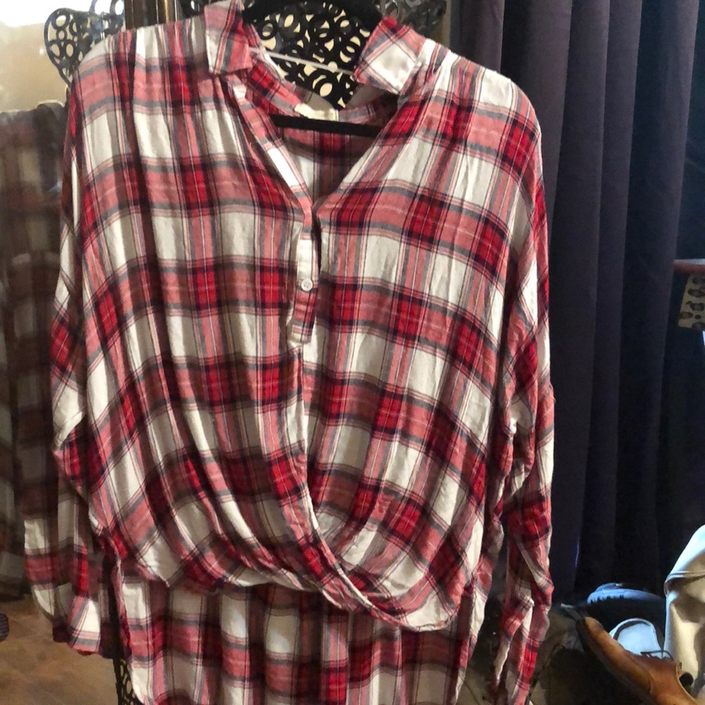 Flannel Quarter Button Down